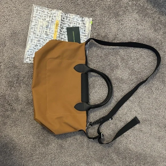 Longchamp Tobacco Le Pliage Energy Small Crossbody Tote NWT - Picture 4 of 7